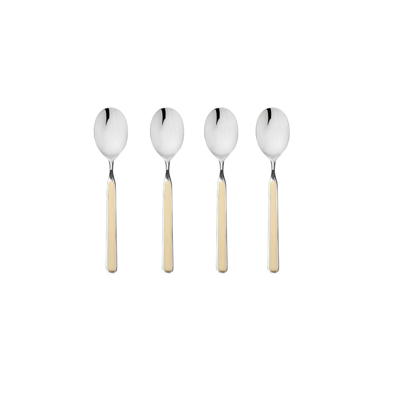 Mepra - Fantasia Coffee Spoon Set - 4 Pcs. - Sesame – MPR-10D644407 – Image 1