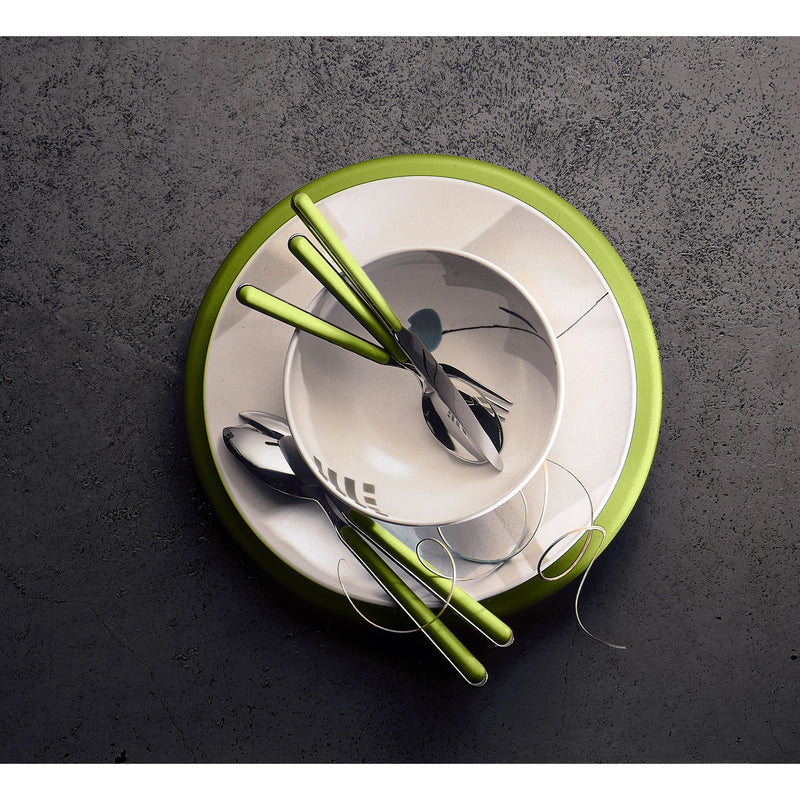 Mepra – Fantasia Acid Green – 5-Piece Flatware Set – 10E622005 – Image 5