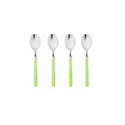 Mepra - Fantasia Coffee Spoon Set - 4 Pcs. - Acid Green – MPR-10E644407 – Image 1