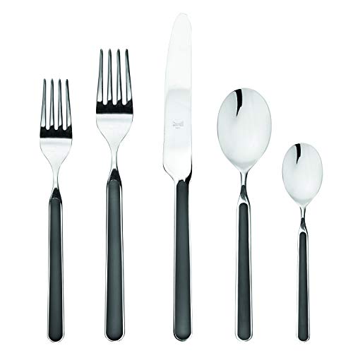Mepra - Fantasia Flatware Set - 5 Pcs. - Black – MPR-10N622005
