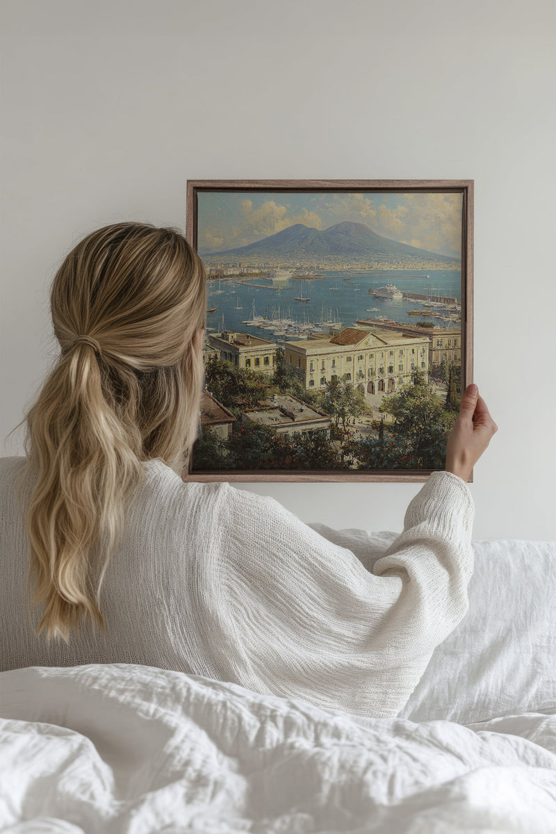 BAY OF GOLD, Oeuvre sur toile étirée