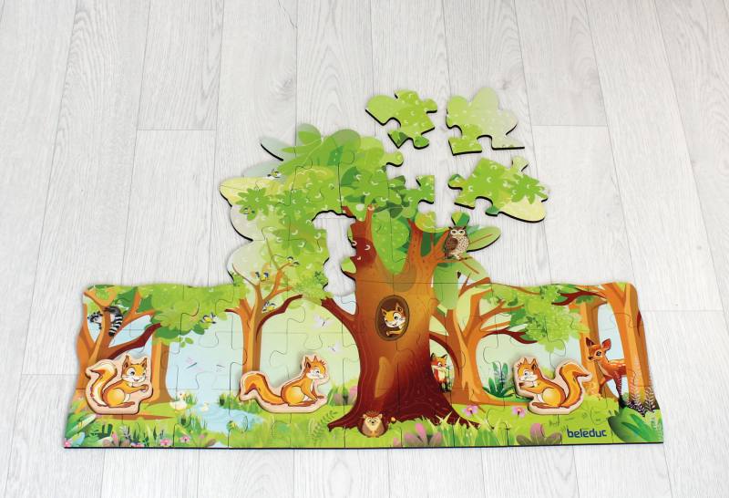 Beleduc - XXL PUZZLE NUKI & FRIENDS