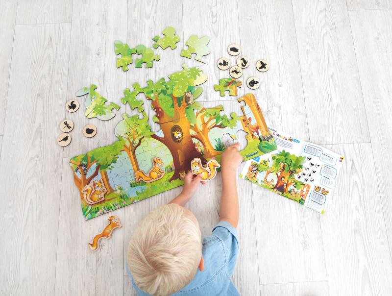 Beleduc - XXL PUZZLE NUKI & FRIENDS