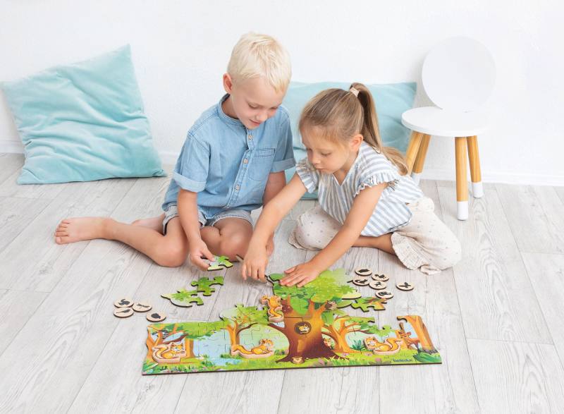 Beleduc - XXL PUZZLE NUKI & FRIENDS