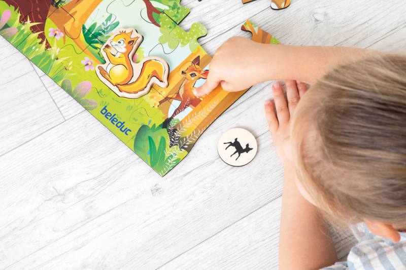 Beleduc - XXL PUZZLE NUKI & FRIENDS