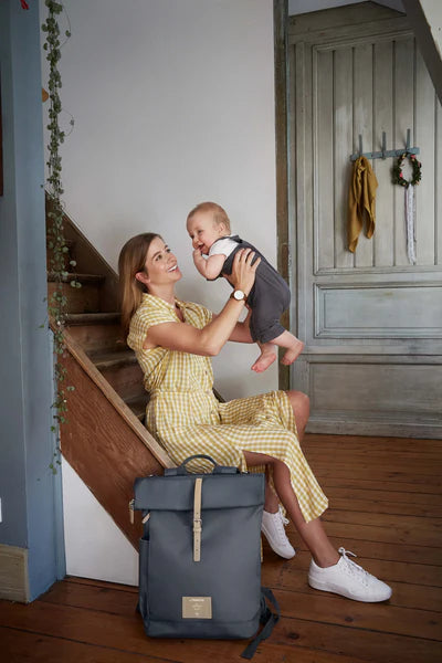 Lassig - Diaper Bag - Rolltop Backpack