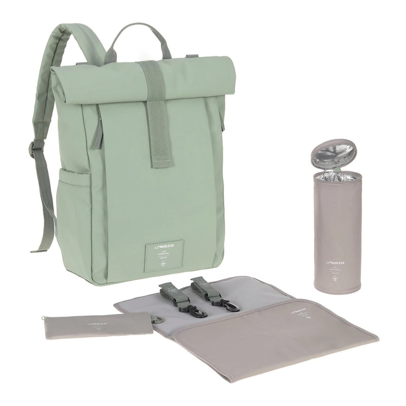 Lassig - Diaper Bag - Rolltop Up Backpack (limited editon)