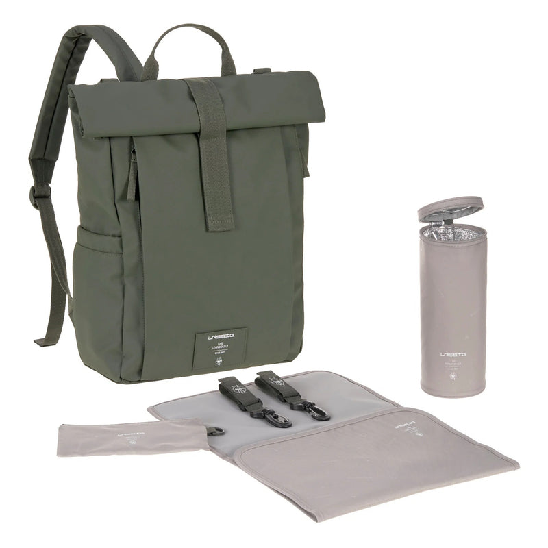 Lassig - Diaper Bag - Rolltop Up Backpack (limited editon)