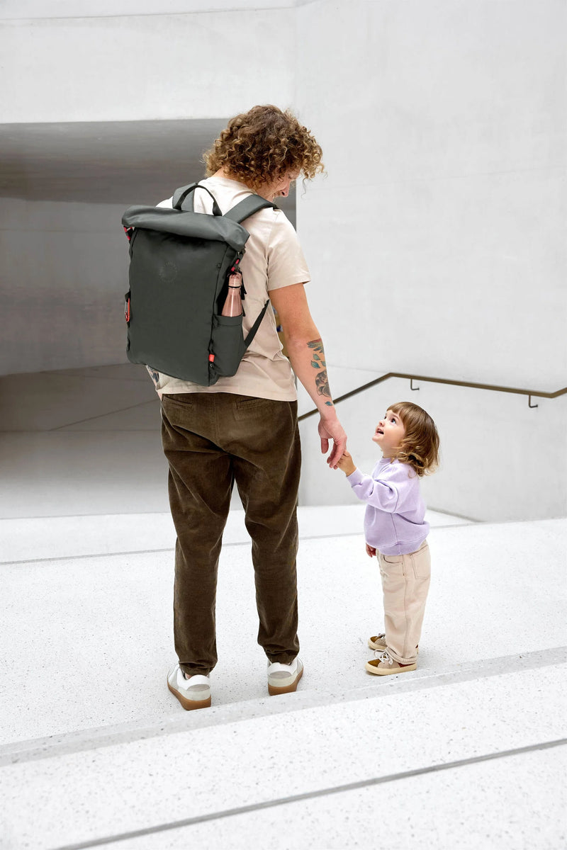 Lassig - Diaper Bag - Outdoor Rolltop Backpack