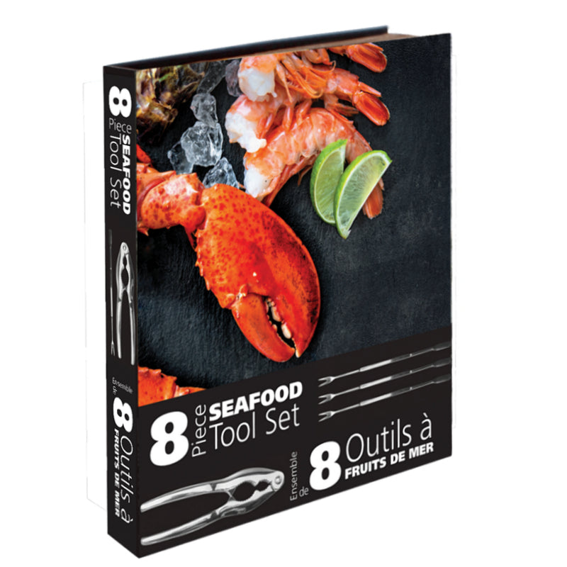 Natural Living - 8pc Seafood Tool Set