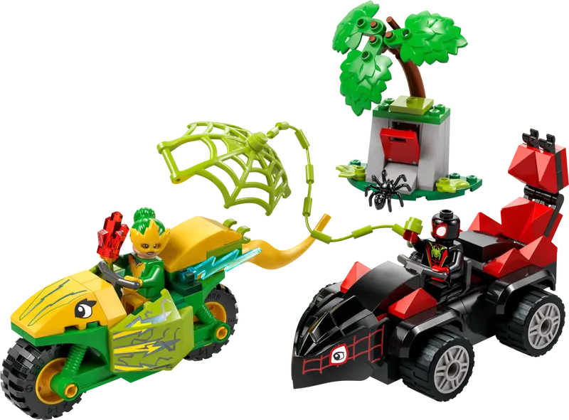 LEGO - 11198 - MARVEL - Spin and Electro Dinosaur Vehicle Chase - 124pcs