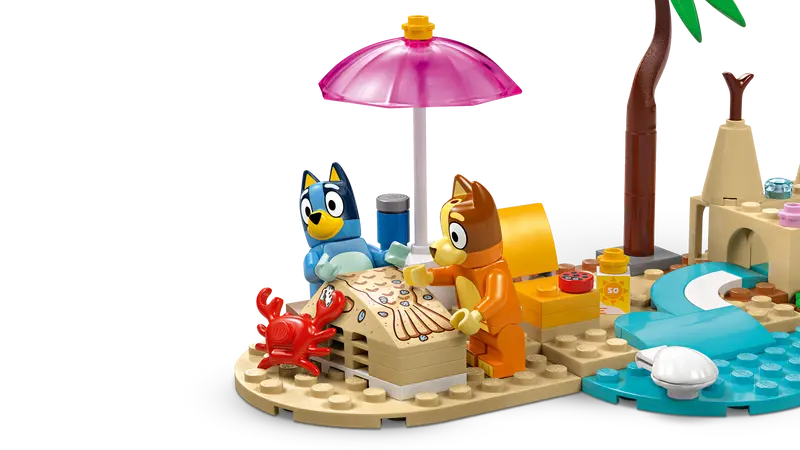 LEGO - 11202 - BLUEY - Bluey's Beach & Family Car Trip - 133pcs
