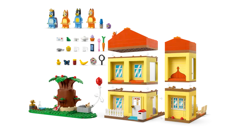 LEGO - 11203 - BLUEY - Bluey's Family House - 382pcs