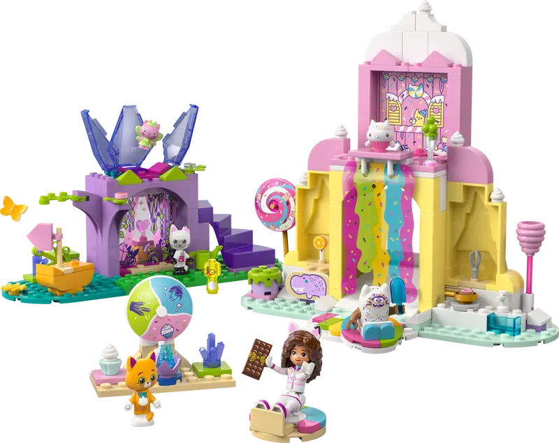 LEGO - 11205 - GABBY's DOLLHOUSE - Sweet Treat Mountain & Kitty Garden - 263pcs