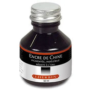 Pigmented Indian Ink bottle, black (50 ml)