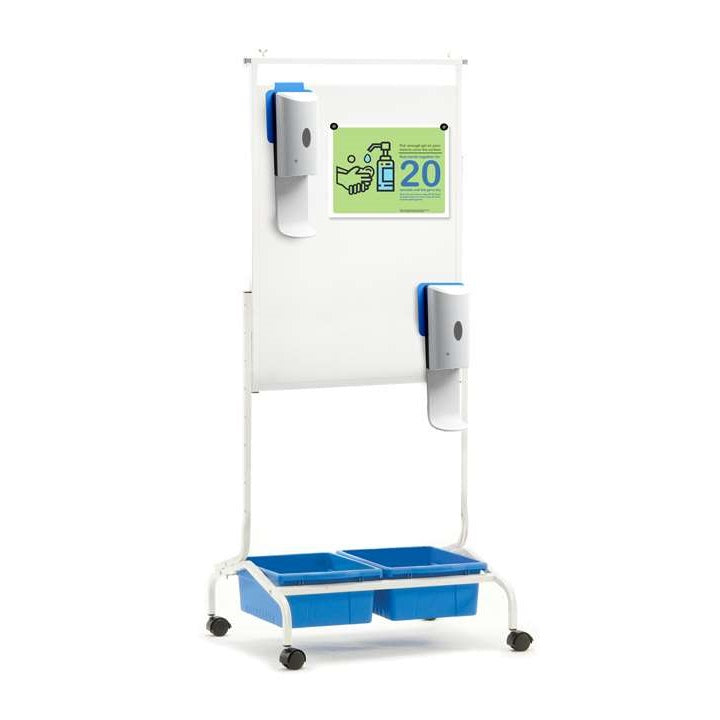 Copernicus - Hand Soap or Sanitizer Cart Deluxe with 2 Dispensers Battery Operated No Returns PPE
