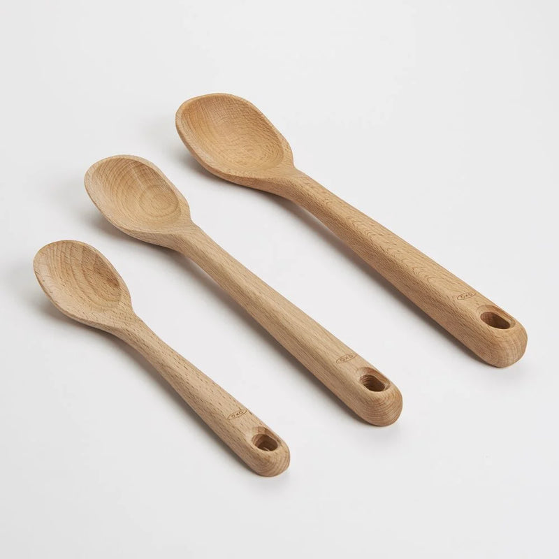 OXO - Set of 3 Wood Spoons
