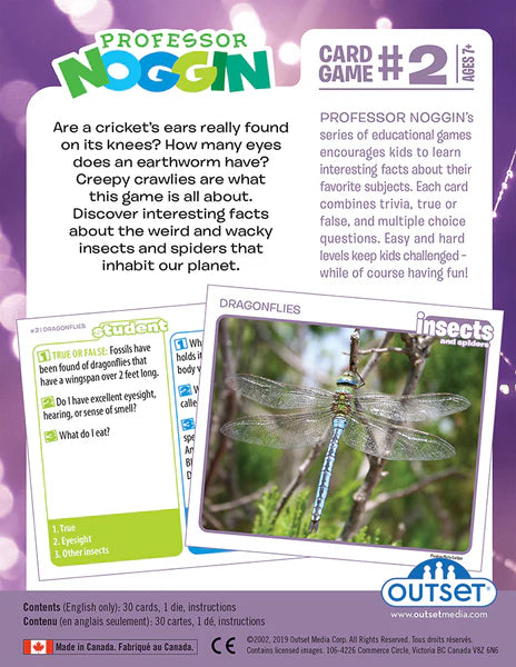 Outset Media - Professor Noggin's (Insects and Spiders)