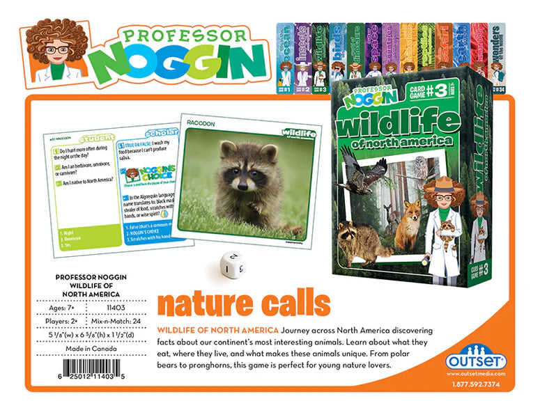 Outset Media - Professor Noggin's (Wildlife of North America)