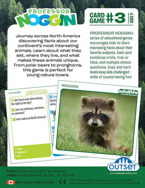 Outset Media - Professor Noggin's (Wildlife of North America)