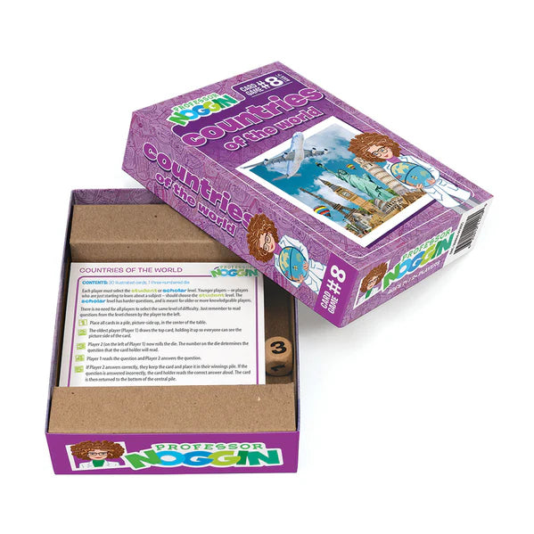 Outset Media - Professor Noggin's (Countries of The World Card Game)