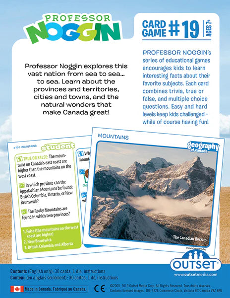 Outset Media - Professor Noggin's (Geography of Canada)