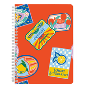 Clairefontaine Dolce Amore Notebook – A5 Wirebound / 148 Pages, assorted design