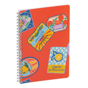 Clairefontaine Dolce Amore Notebook – A5 Wirebound / 148 Pages, assorted design