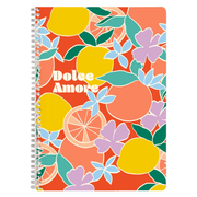 Lined Notebook Dolce Amore assorted wirebound 148 pages A4 (8.25 x 11.75 in)