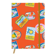 Notebook Dolce Amore blanc assorted, bookmark, elastic, 128 pages A6 (4.1 x 5.8 in)