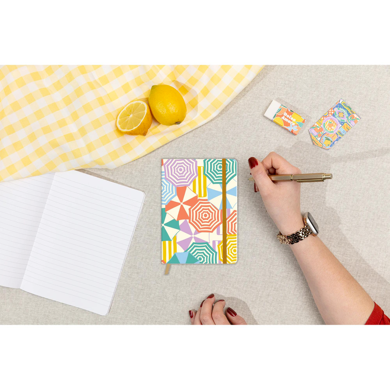 Notebook Dolce Amore blanc assorted, bookmark, elastic, 128 pages A6 (4.1 x 5.8 in)