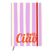 Notebook Dolce Amore blanc assorted, bookmark, elastic, 128 pages A6 (4.1 x 5.8 in)