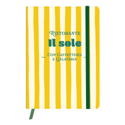Notebook Dolce Amore blanc assorted, bookmark, elastic, 128 pages A6 (4.1 x 5.8 in)