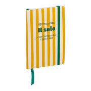 Notebook Dolce Amore blanc assorted, bookmark, elastic, 128 pages A6 (4.1 x 5.8 in)