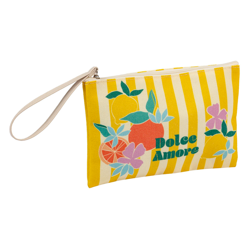 Pencil Case Dolce Amore cotton (8.6 x 6.3 in)