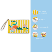 Pencil Case Dolce Amore cotton (8.6 x 6.3 in)