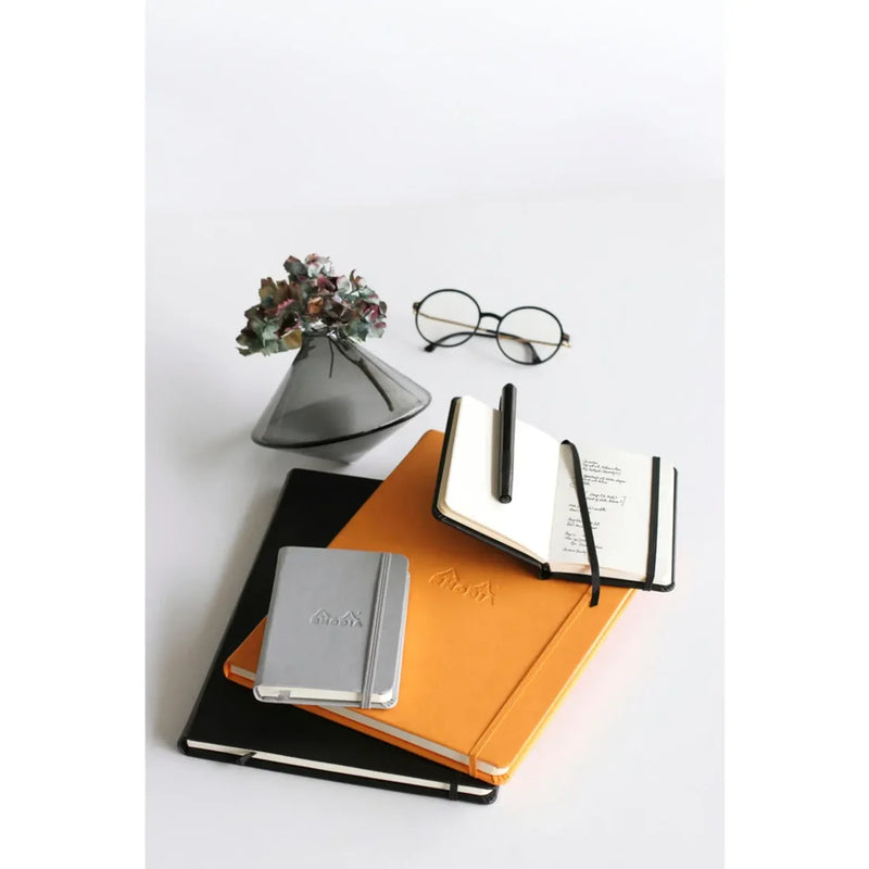 Clairefontaine - Hardcover notebook Blank Black 192 pages (3.5x5.5in)