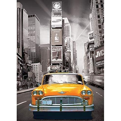 Eurographics New York City Yellow Cab 1000-piece jigsaw puzzle – view 3