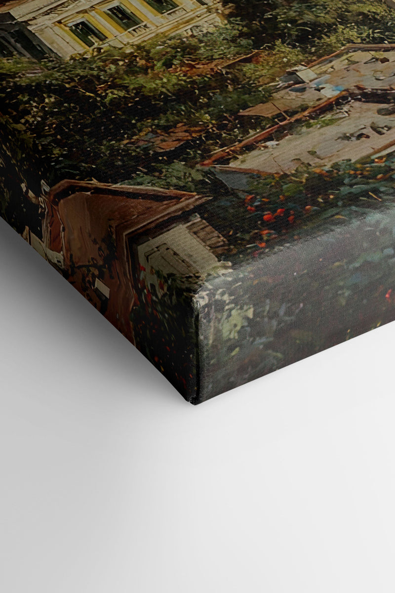 BAY OF GOLD, Oeuvre sur toile étirée