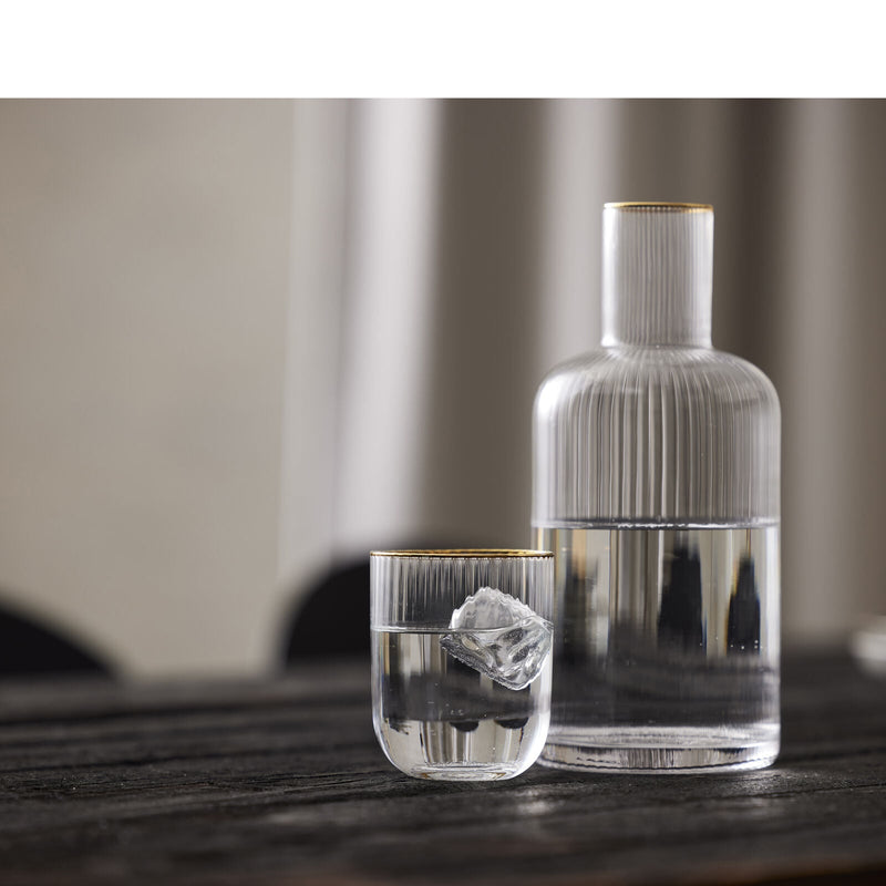 Lyngby Glas – Palermo Gold Tumblers (4-Pack) – 350 mL – lifestyle view 10
