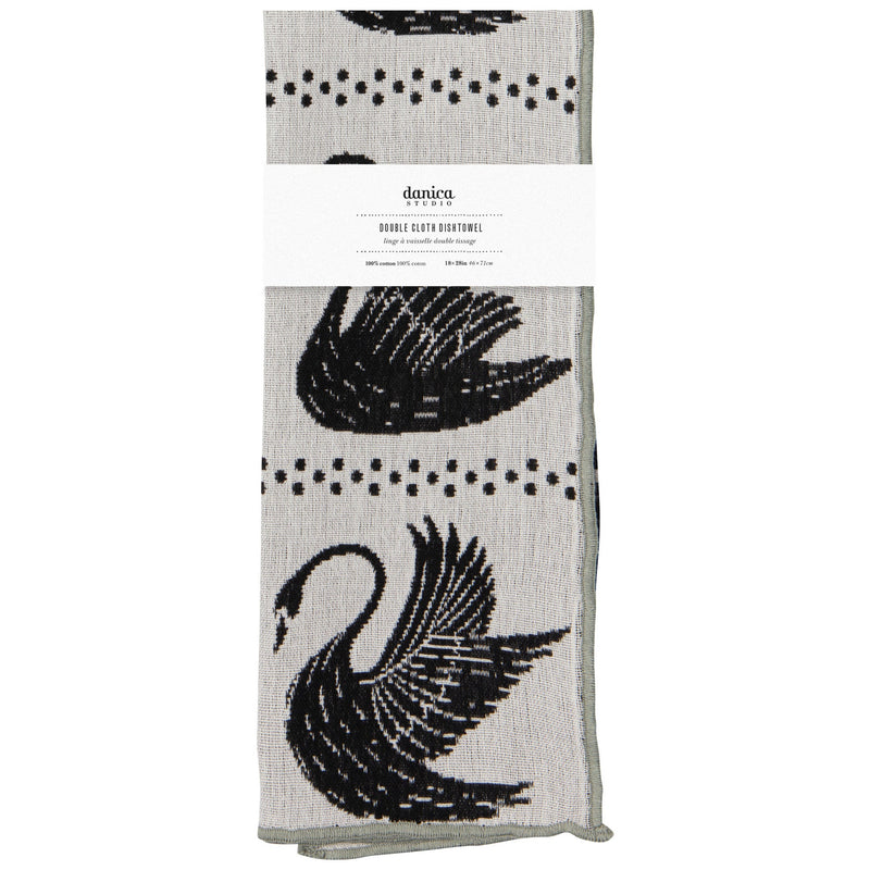 Danica Studio - Swan Song Double Cloth Dishtowel