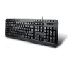 Adesso - Keyboard Wired Multimedia Spill-Resistant with PS/2 Adapter - Black