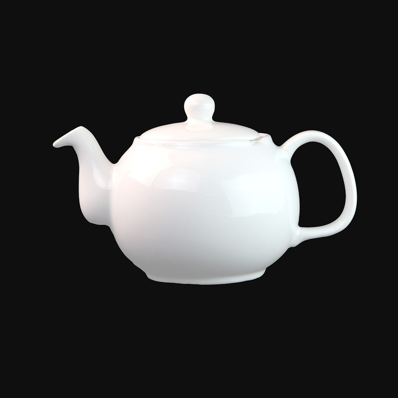 SAKI - Porcelain Teapot - White