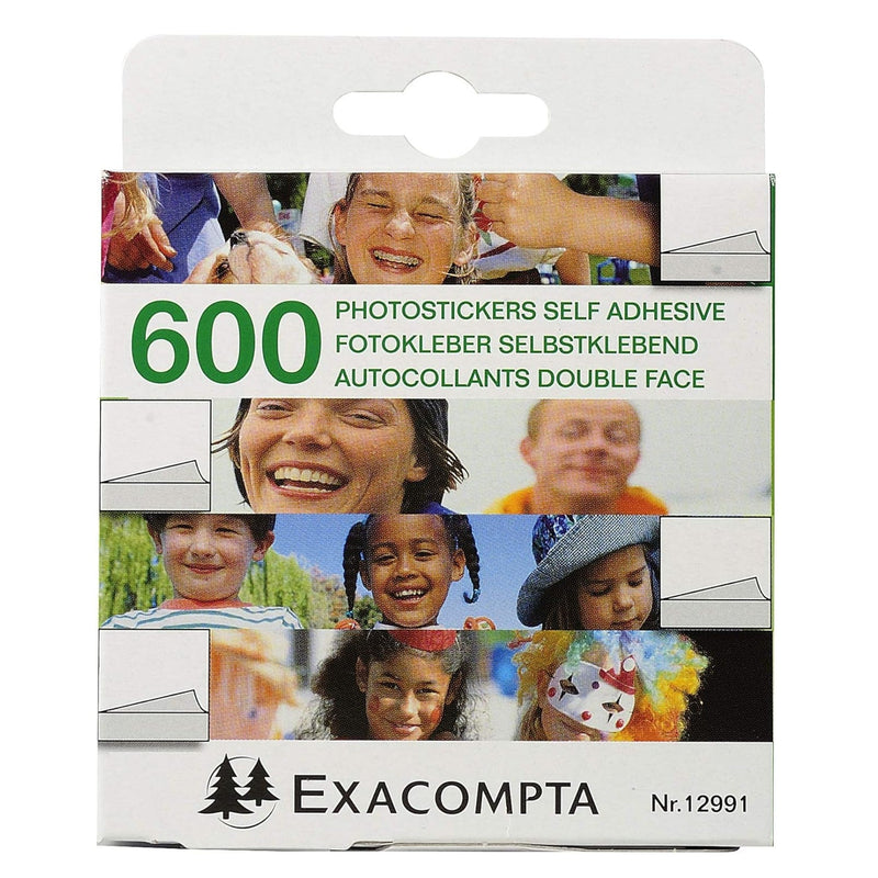 Self-Adhesive Photo Corners. Double-sided (600)