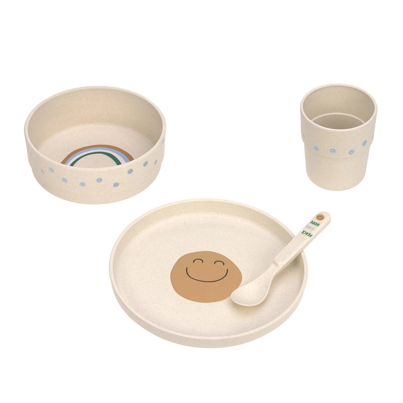 Lassig - Dish Set (Plate, Bowl, Mug, Spoon)
