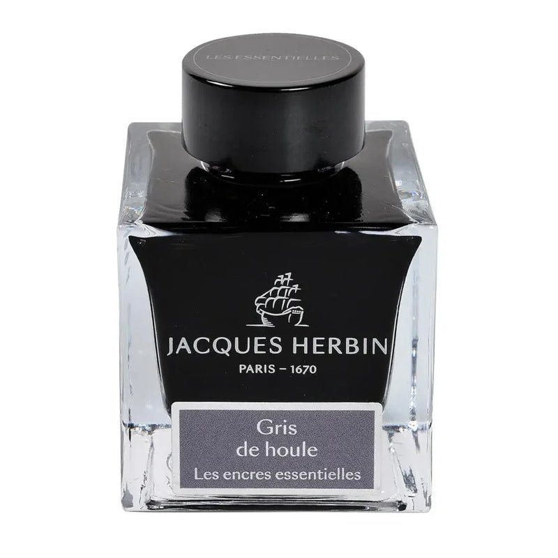Jacques Herbin Essential Grey writing ink – 50 mL bottle