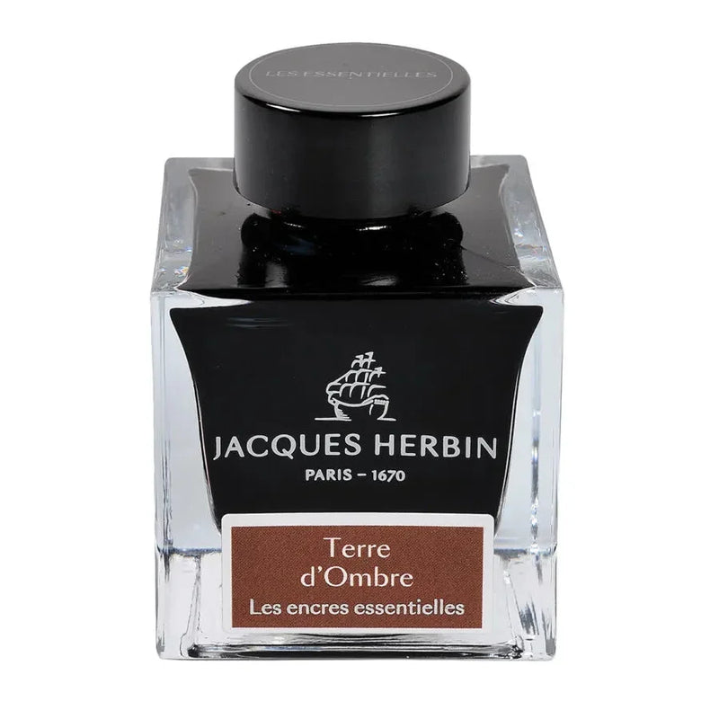 Jacques Herbin Essential Earth Shadow writing ink – 50 mL bottle