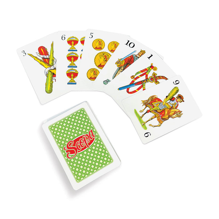 Outset Media - Scopa - gameplay layout