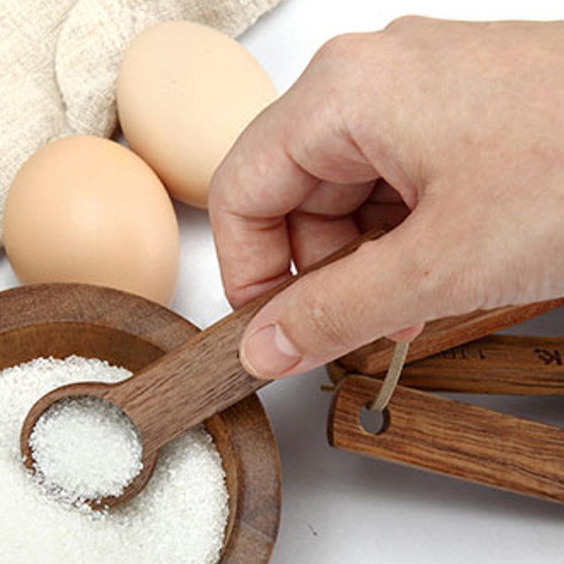 Danesco - Acacia Measuring Spoons - set of 4