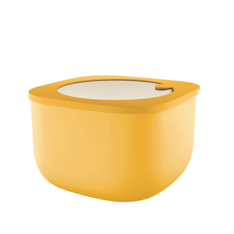 Guzzini - Eco Store & More - Deep Containers (Set of 2) | 2800 mL / 94.7 oz - Mango Yellow